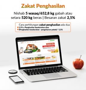 Zakat penghasilan Lazismu