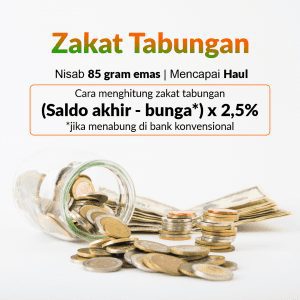 Zakat tabungan Lazismu