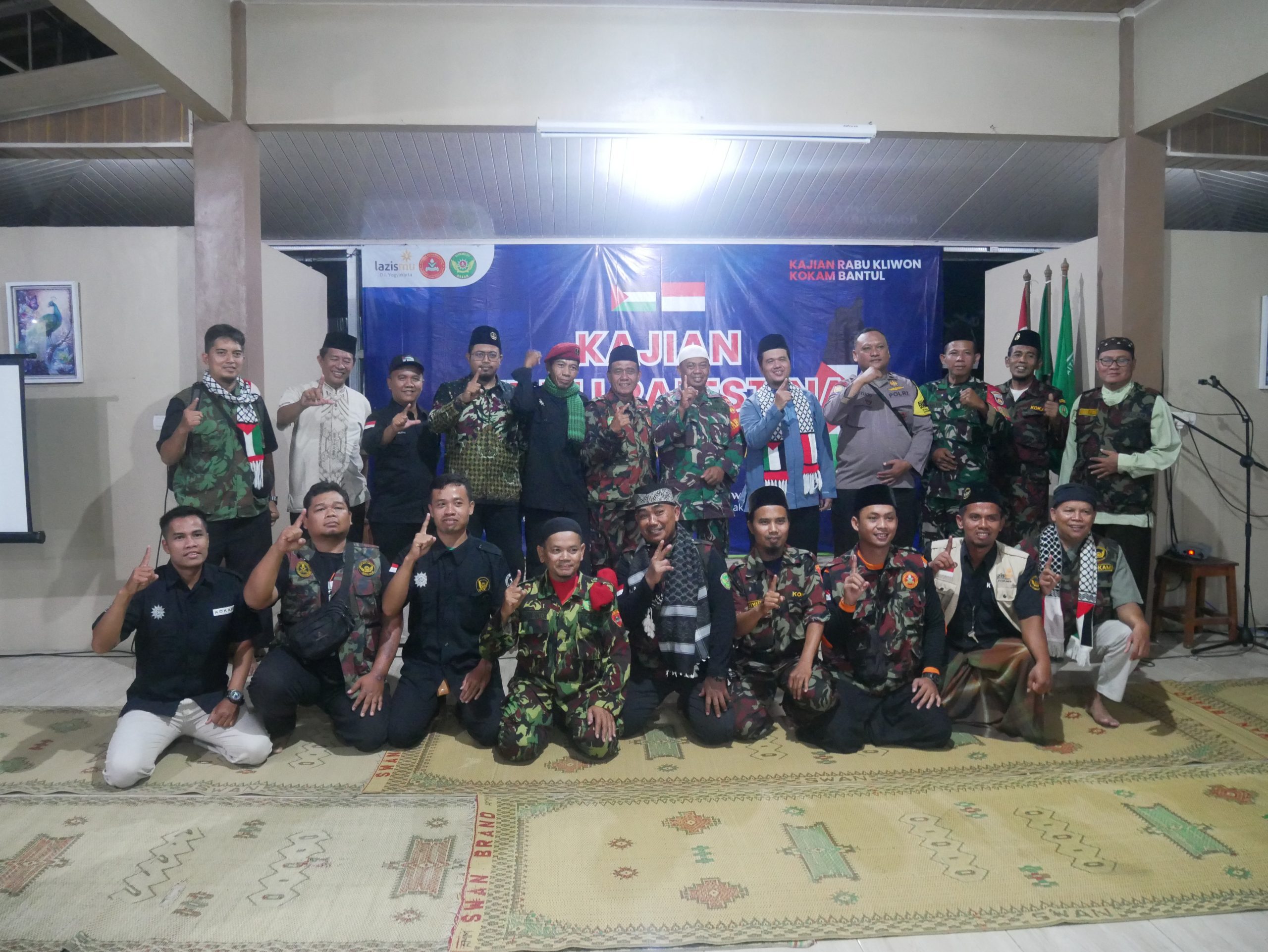 Lazismu DIY Gelar Kajian Kokam dan Launching Program Donasi untuk Palestina