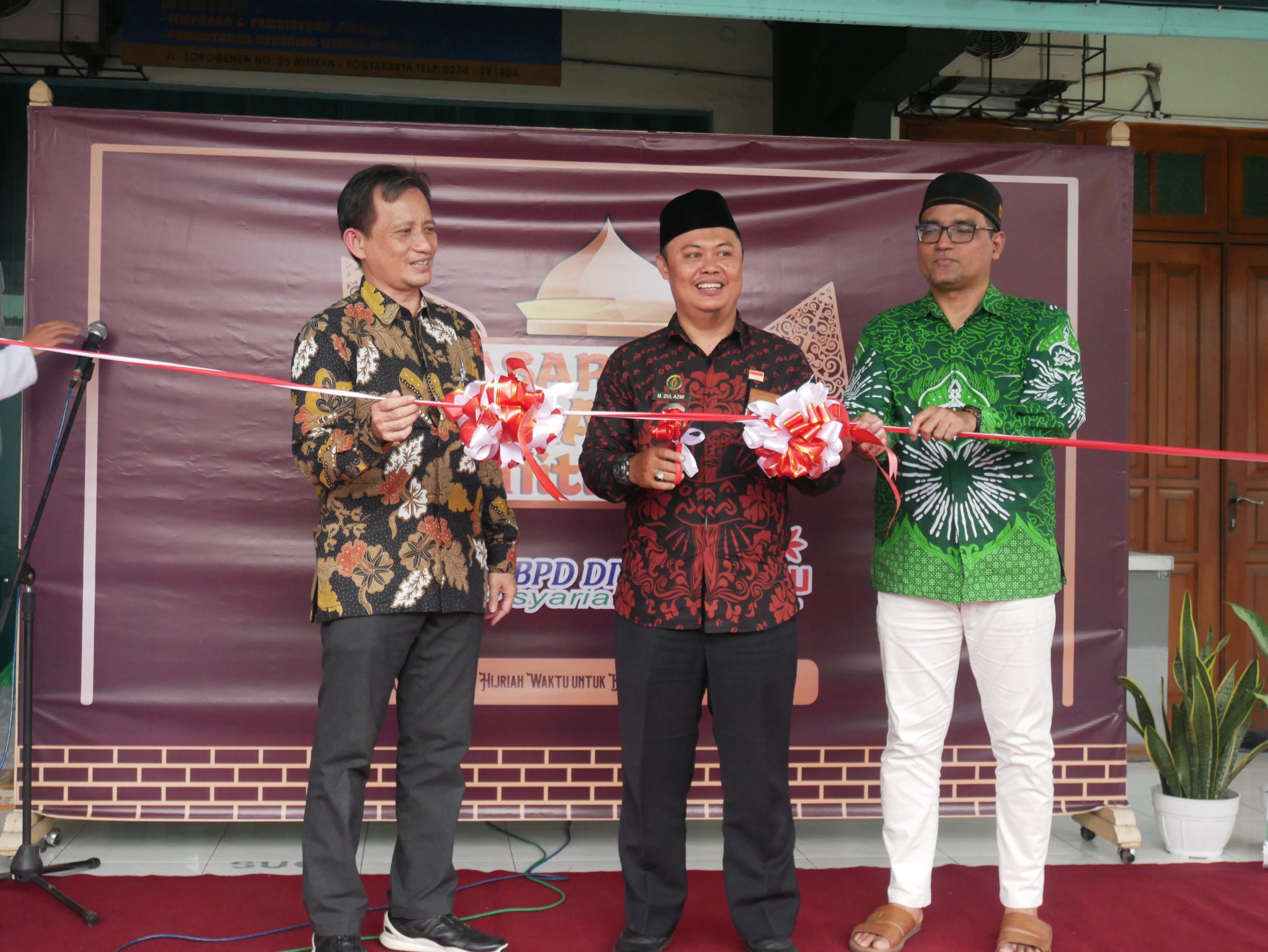 Pasar Sore Ramadhan Nitikan Resmi Dibuka, BPD DIY Syariah dan LAZISMU DIY Jadi Pendukung Utama