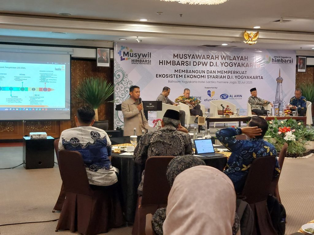 LAZISMU DIY Dukung Penguatan Ekosistem Ekonomi Syariah di Musywil HIMBARSI
