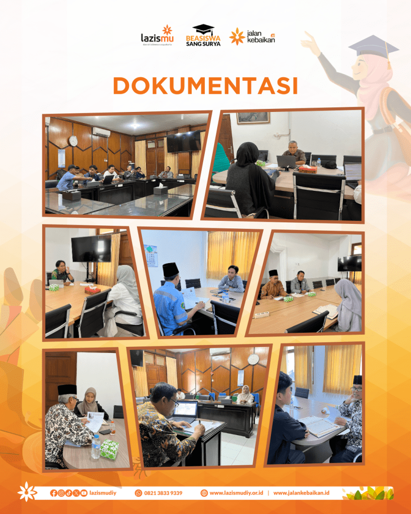 [PENGUMUMAN HASIL WAWANCARA] LAZISMU DIY Umumkan Penerima Beasiswa Sang Surya Batch #4 Tahun 2025