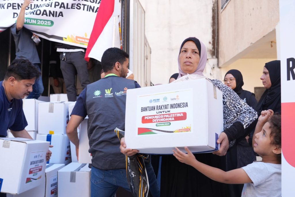Muhammadiyah Salurkan Bantuan Kemanusiaan untuk Pengungsi Palestina di Yordania