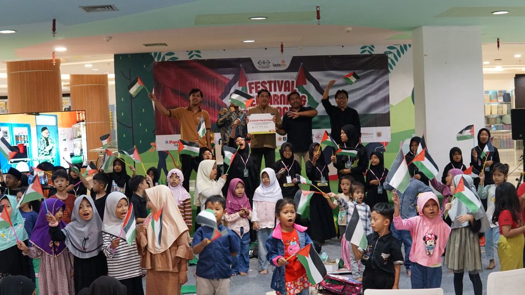 Lazismu dan Lazisnu DIY Gelar Festival Mewarnai dan Mendongeng untuk Palestina, Kumpulkan Donasi Rp27 Juta