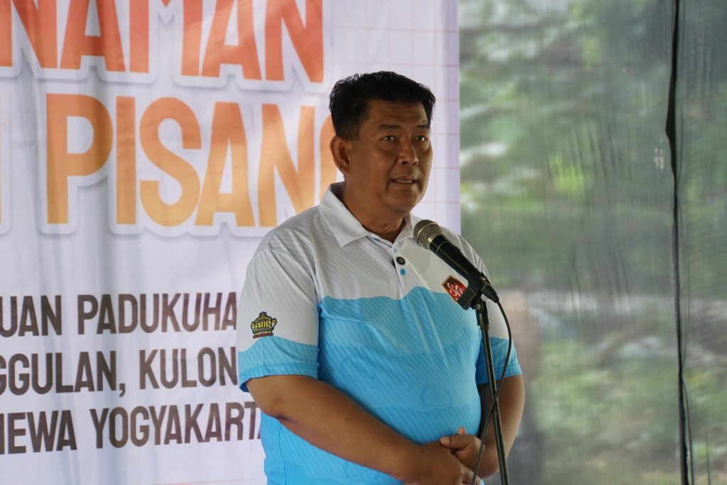 Seremonial Penanaman 1.000 Bibit Pisang: Wujud Kolaborasi Program Kampung Berkemajuan di Nanggulan Kulon Progo