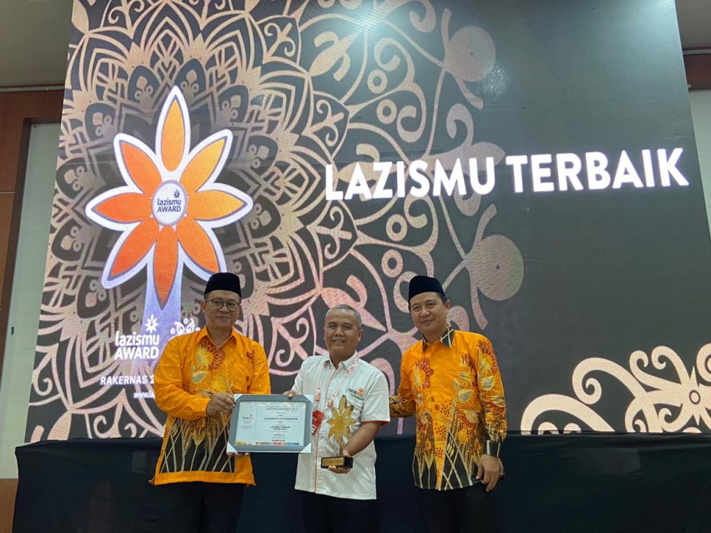 LAZISMU DIY Kembali ditetapkan menjadi LAZISMU Terbaik Nasional 2025