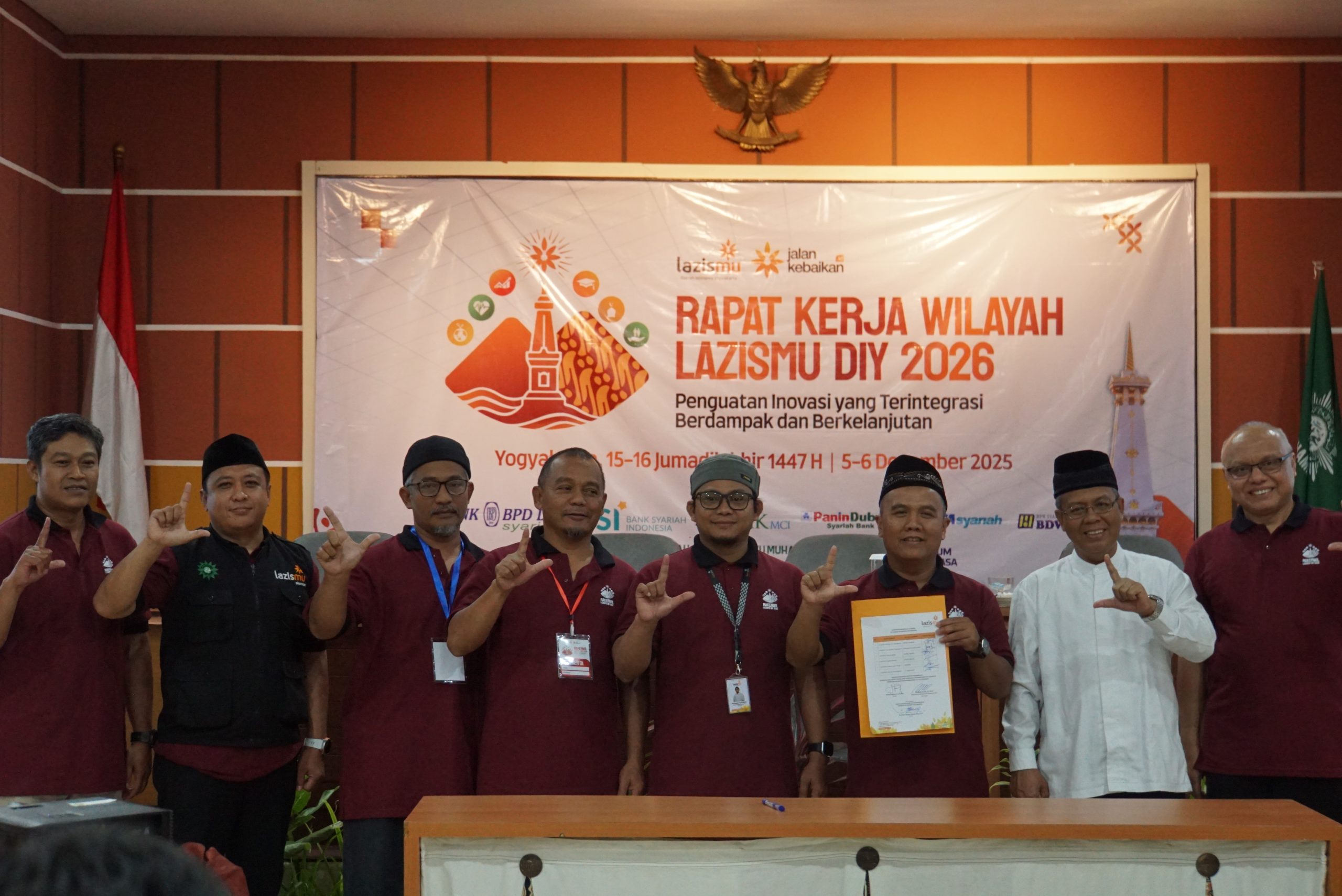 Resmi Tetapkan Target Rp 74,3 Miliar, Rakerwil Lazismu DIY Ditutup dengan Optimisme