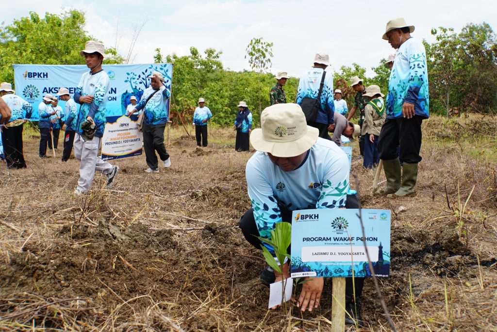 BPKH RI Luncurkan Program Wakaf Pohon di Gunungkidul, Dorong Kemaslahatan Lingkungan Berkelanjutan