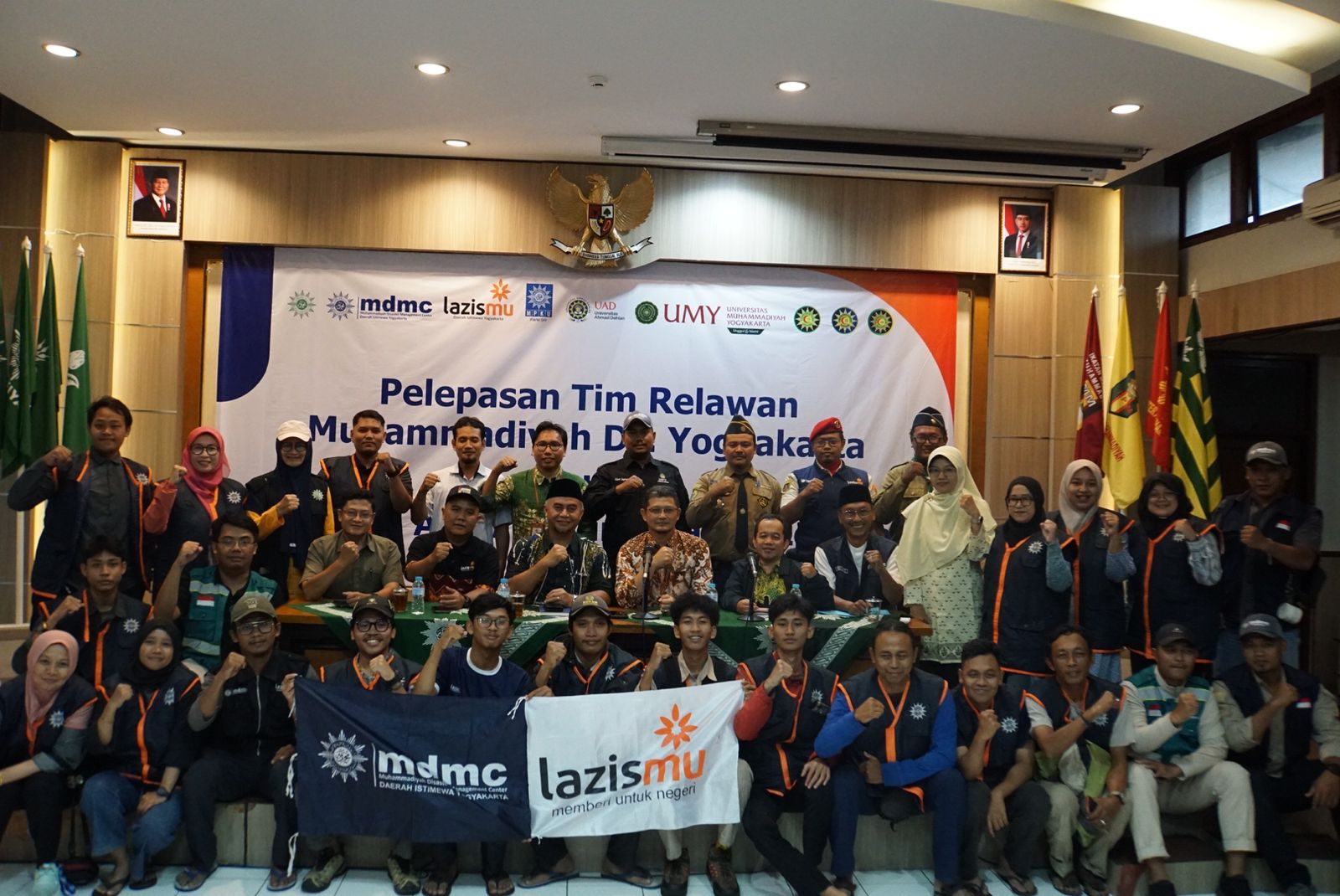 Lazismu DIY Salurkan Donasi dan Dukung Pemberangkatan Relawan untuk Respon Bencana di Aceh