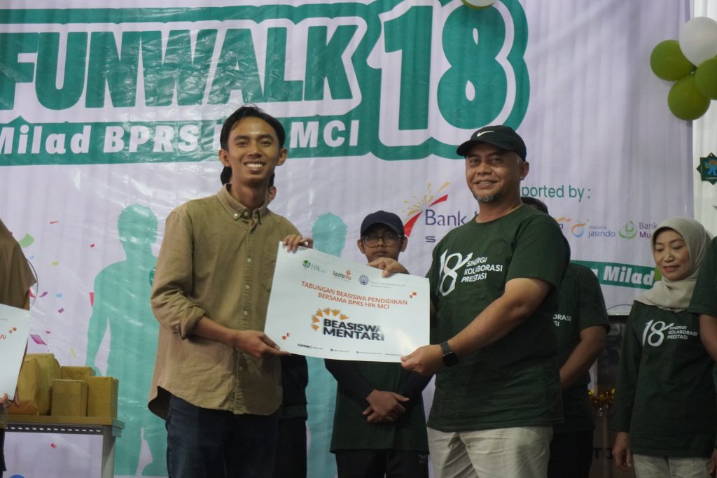 Lazismu DIY Terima Donasi Rp100 Juta dalam Rangka Milad ke-18 BPRS HIK MCI