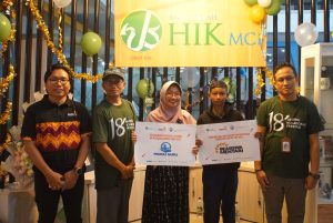 Lazismu DIY Terima Donasi Rp100 Juta dalam Rangka Milad ke-18 BPRS HIK MCI