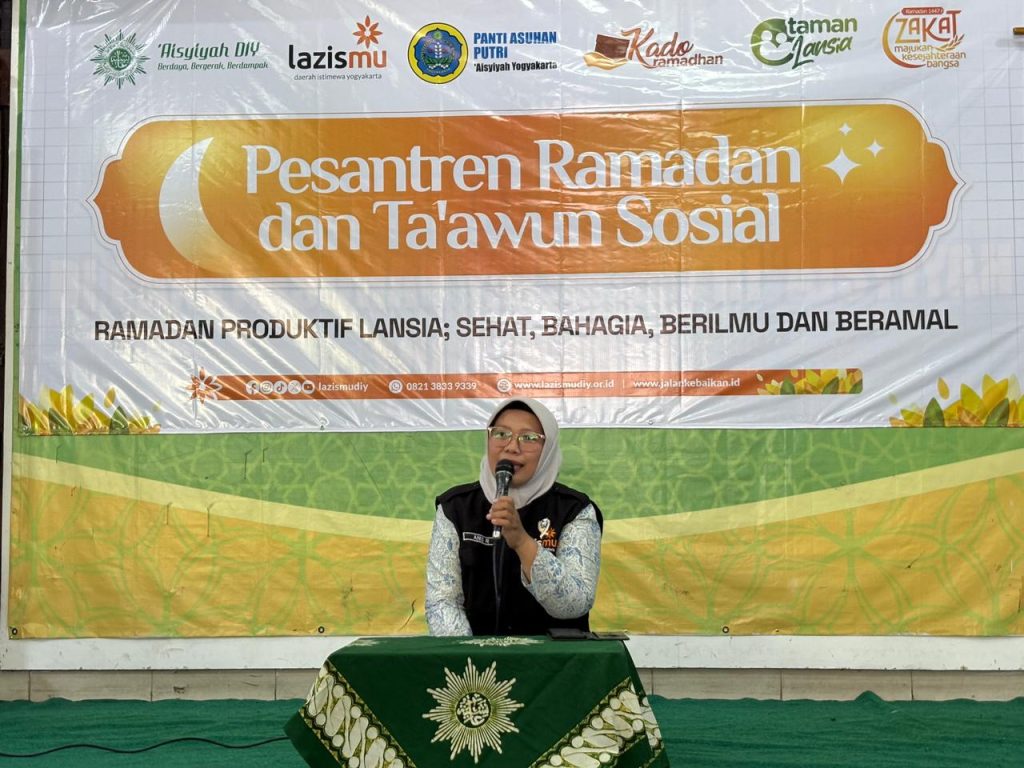 Kado Ramadan untuk Lansia, Lazismu dan Aisyiyah DIY Salurkan 125 Paket Sembako