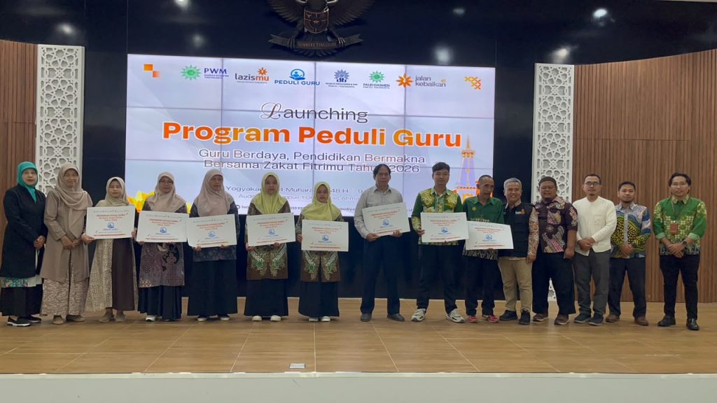 215 Guru Muhammadiyah dan 'Aisyiyah Terima Manfaat Program Peduli Guru 2026, LAZISMU DIY Salurkan Rp1,49 Miliar 