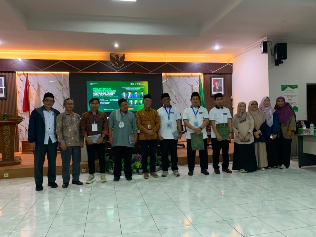Amil LAZISMU DIY Raih Peserta Terbaik II dalam Sertifikasi Manager Operasional Zakat