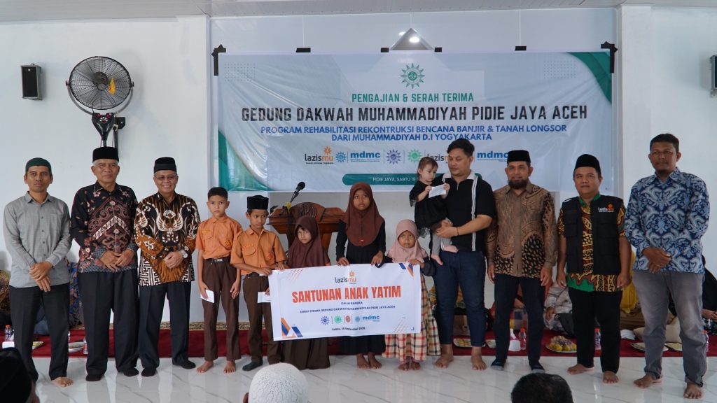 Gedung Dakwah Muhammadiyah Pidie Jaya Diresmikan, Jadi Momentum Bangkit Pascabencana