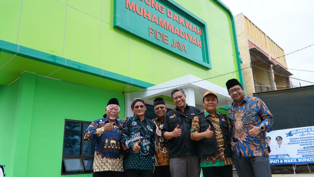 Gedung Dakwah Muhammadiyah Pidie Jaya Diresmikan, Jadi Momentum Bangkit Pascabencana