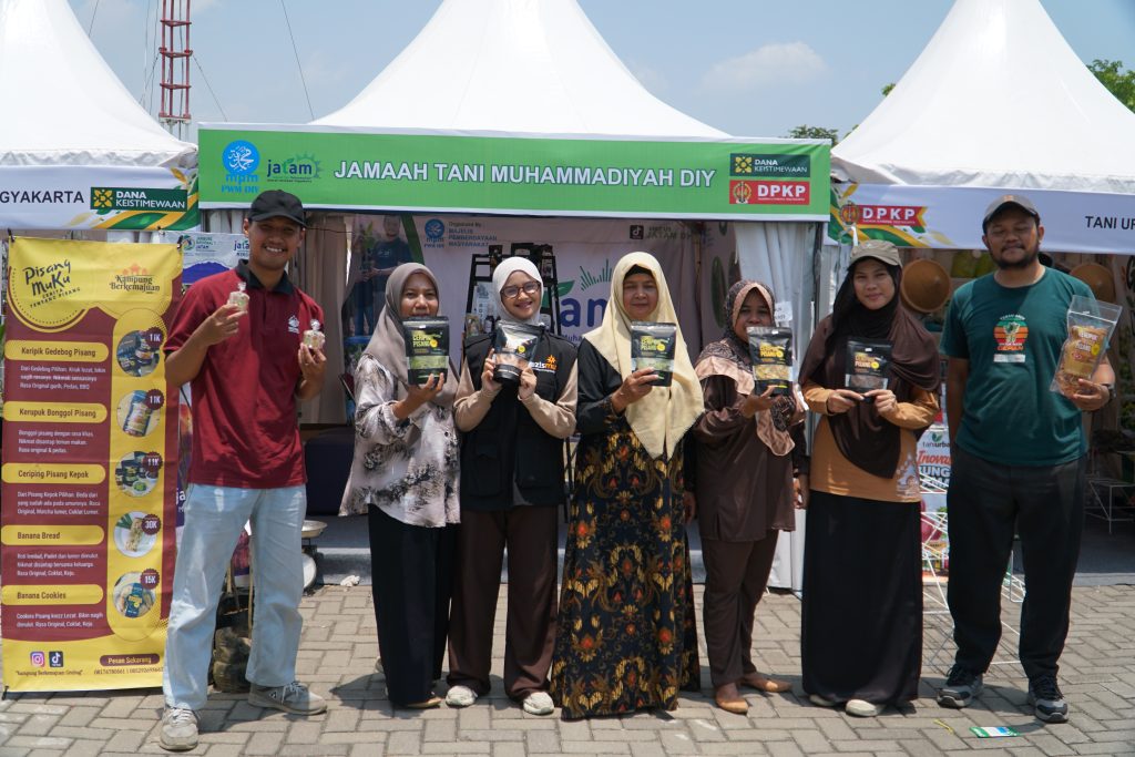 Gebyar Inovasi Lumbung Mataraman 2026, Kampung Berkemajuan LAZISMU Kenalkan Ragam Olahan Pisang Nanggulan